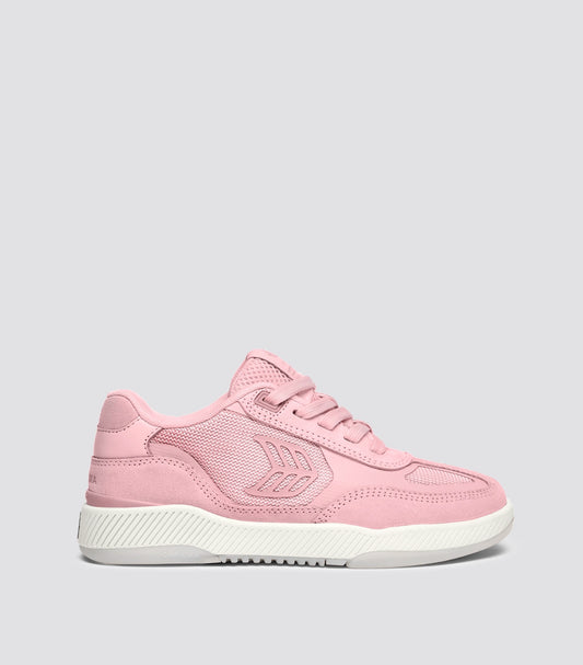 Skategoat C25 PRO Bright Rose Suede and Mesh Rose Logo Sneaker