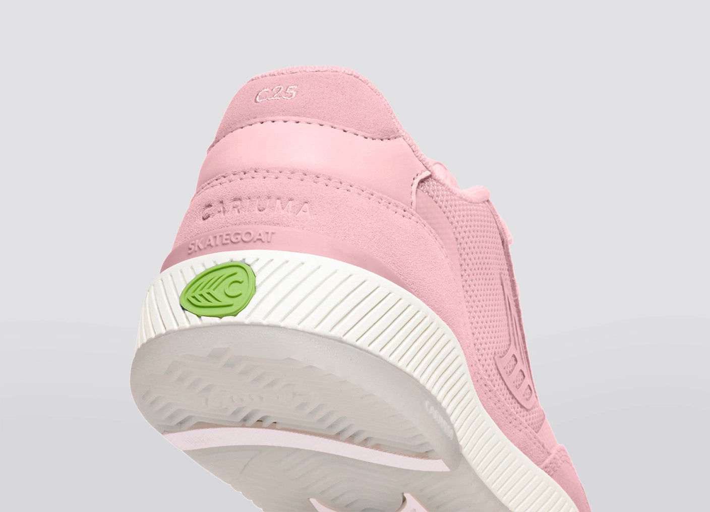 Skategoat C25 PRO Bright Rose Suede and Mesh Rose Logo Sneaker