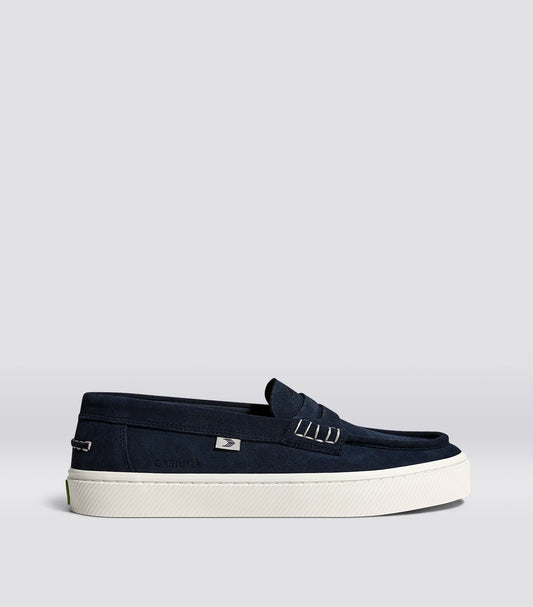 CAJU Loafer Navy Suede