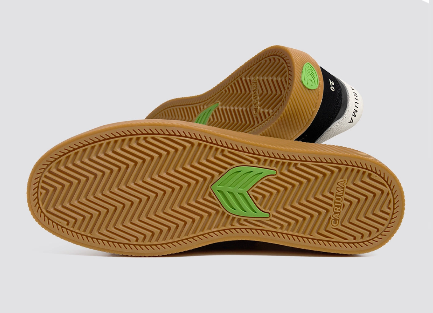 CATIBA PRO 2.0 Black Suede and Cordura Ivory Logo Sneaker