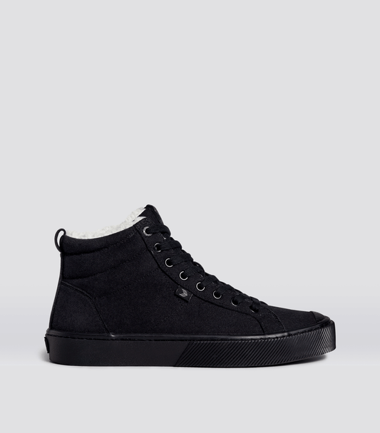 OCA Therma High All Black Suede Boot