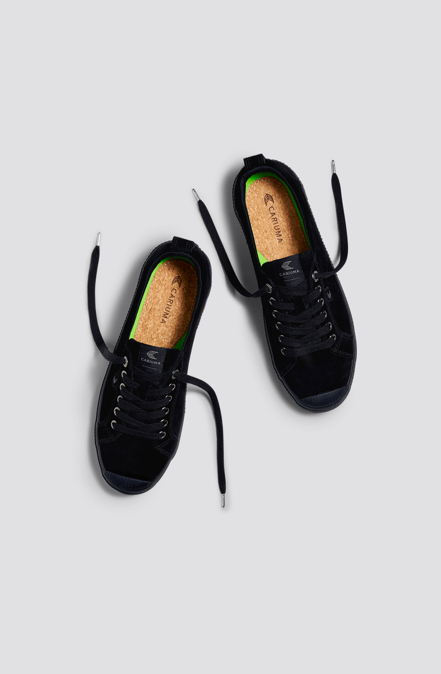 OCA Low All Black Suede Sneaker