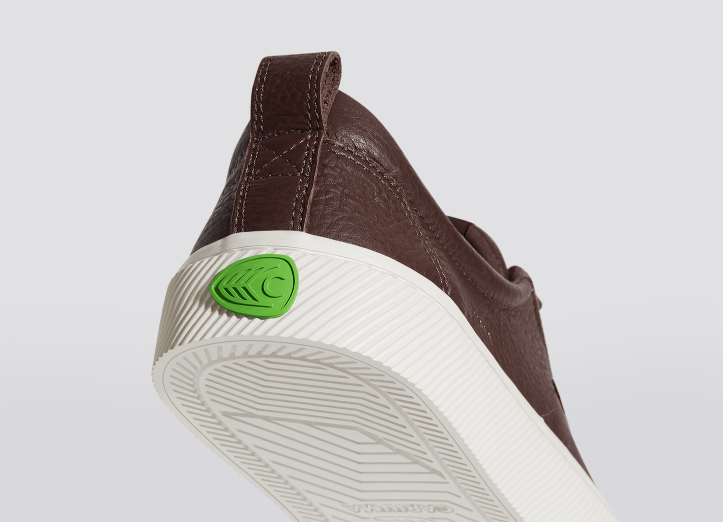 OCA Low Brown Premium Leather Sneaker