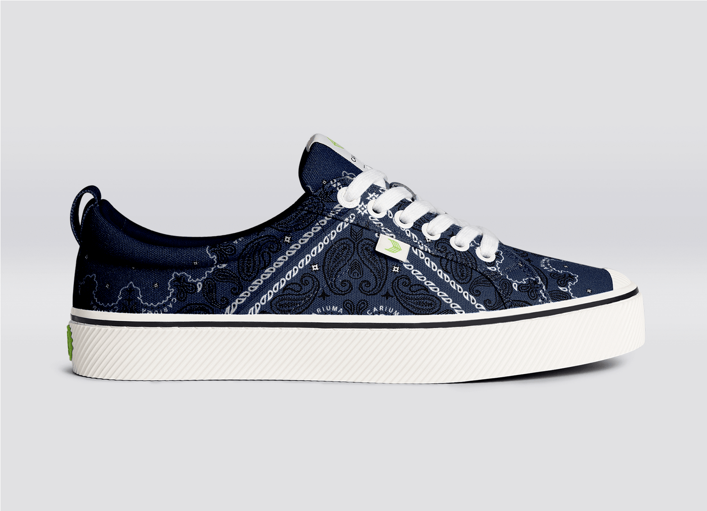 OCA Low Navy Bandana Canvas Sneaker