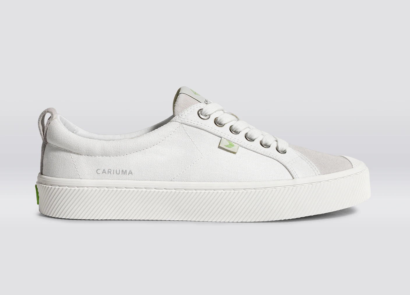 OCA Low Off-White Canvas Vintage White Suede Sneaker