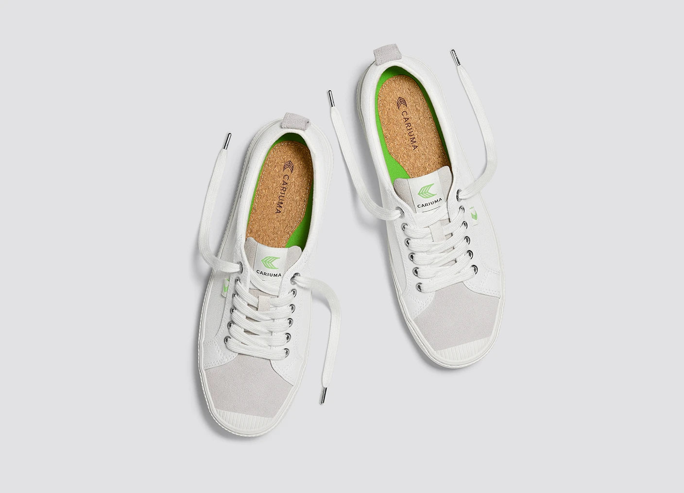 OCA Low Off-White Canvas Vintage White Suede Sneaker