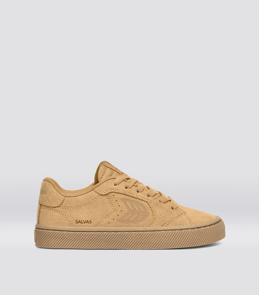 SALVAS All Latte Suede Sneaker