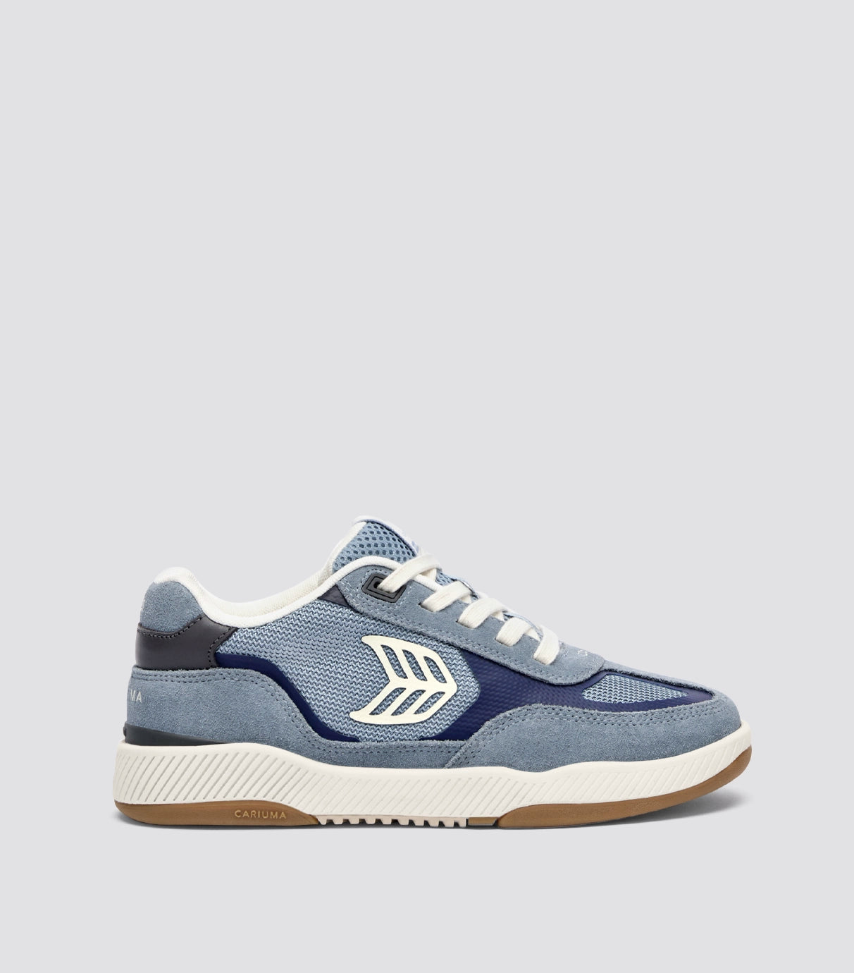 Skategoat C25 PRO Mirage Blue Suede Bright Navy Mesh Ivory Logo Sneaker