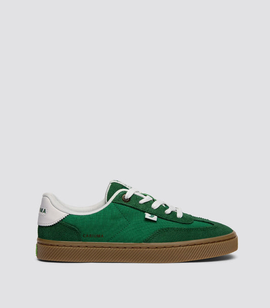 TOCA Gum Green Nylon and Suede Sneaker