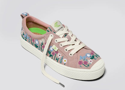 OCA Low Lemon Curry Suede Sneaker