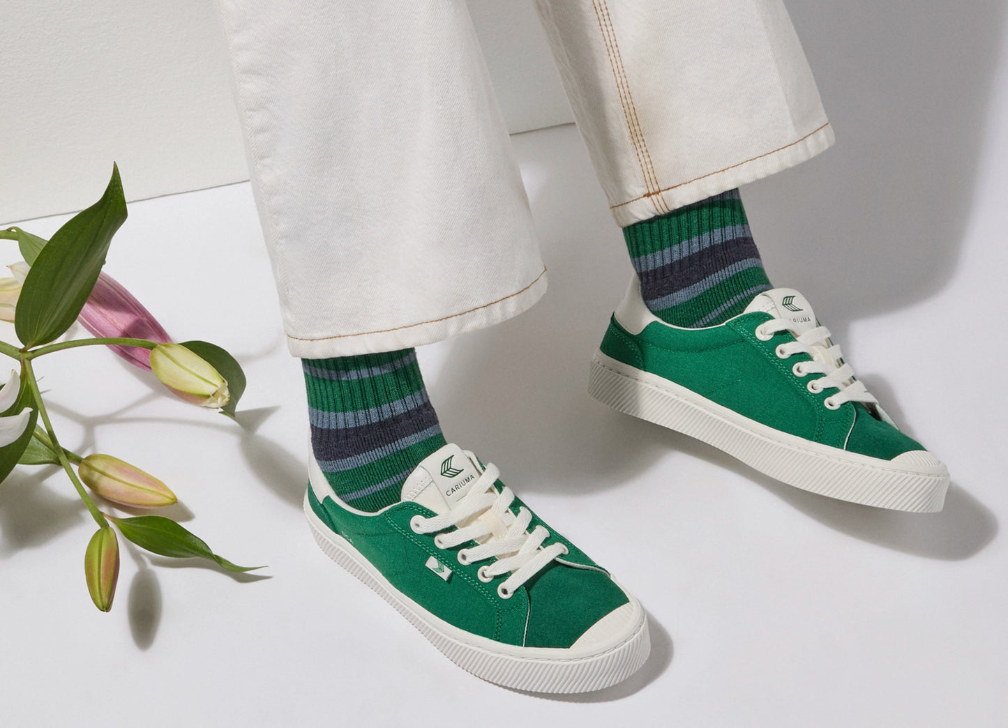 OCA 2.0 Nylon and Suede Lush Green