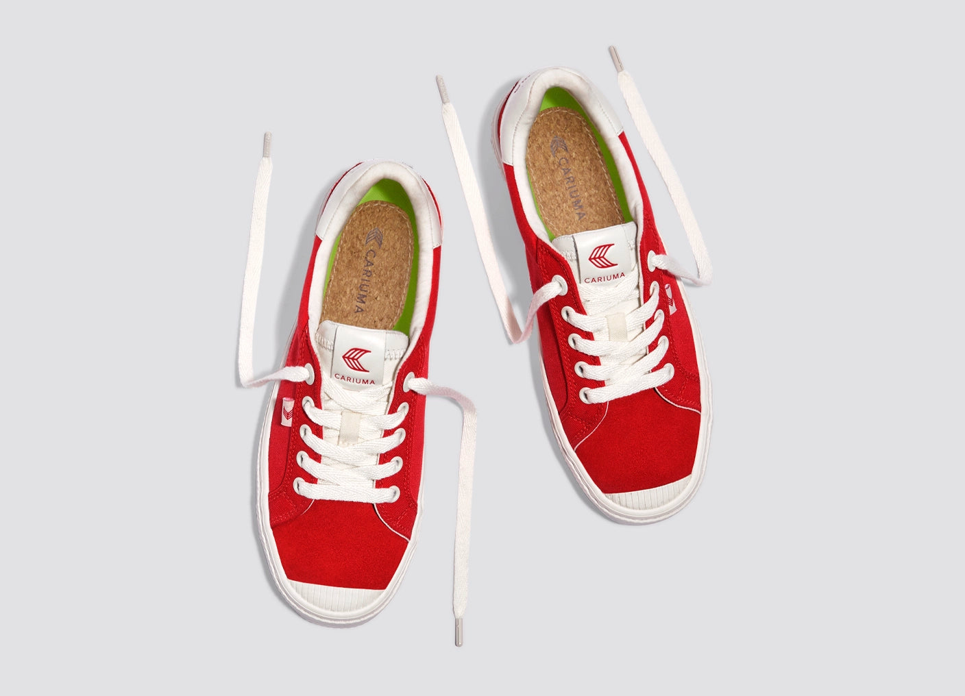 OCA Nylon and Suede Scarlet Red