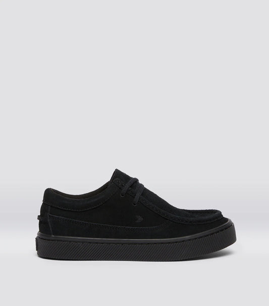 TECO All Black Suede Sneaker