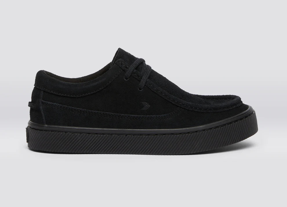 TECO All Black Suede Sneaker