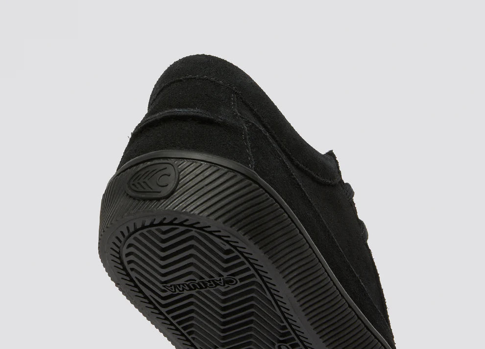TECO All Black Suede Sneaker