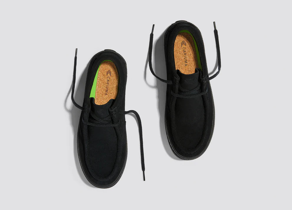 TECO All Black Suede Sneaker