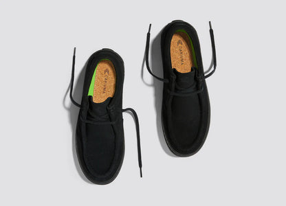 TECO All Black Suede Sneaker