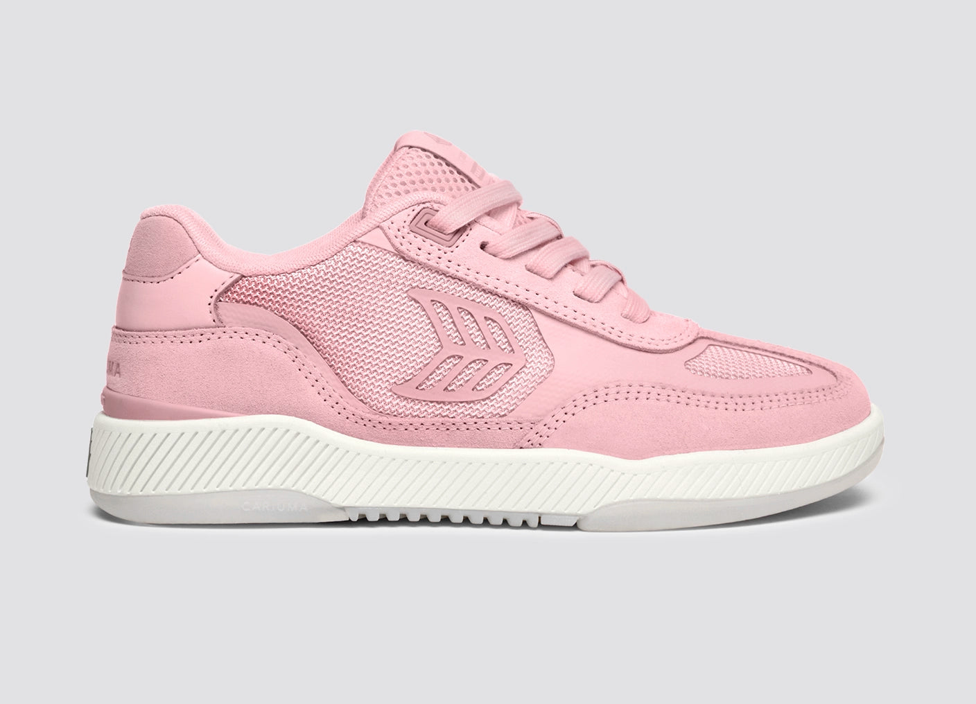 Skategoat C25 PRO Bright Rose Suede and Mesh Rose Logo Sneaker