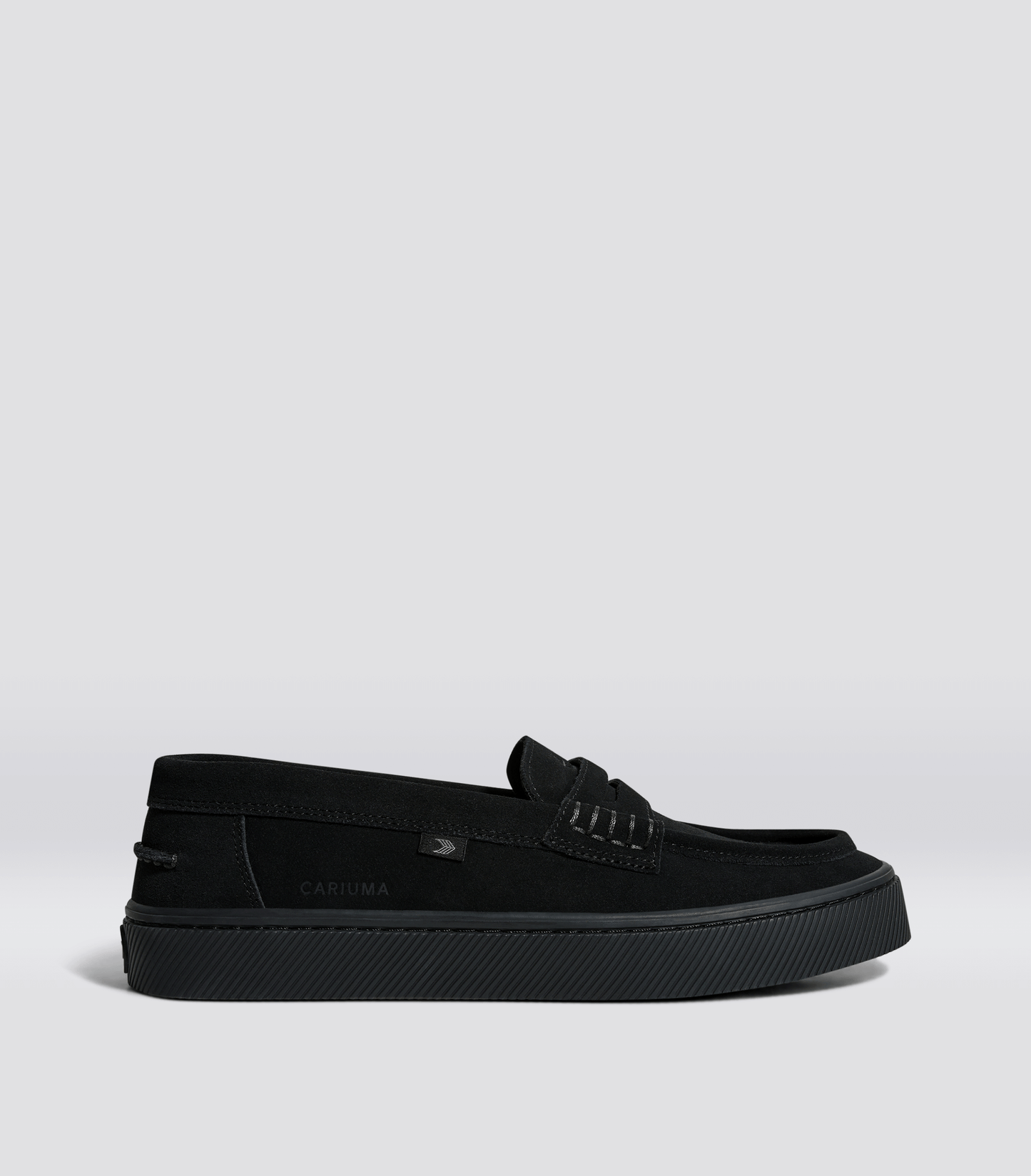 CAJU Loafer All Black Suede