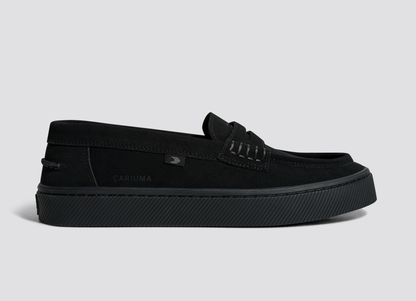 CAJU Loafer All Black Suede