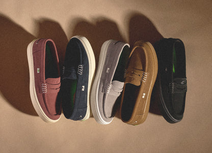 CAJU Loafer All Black Suede