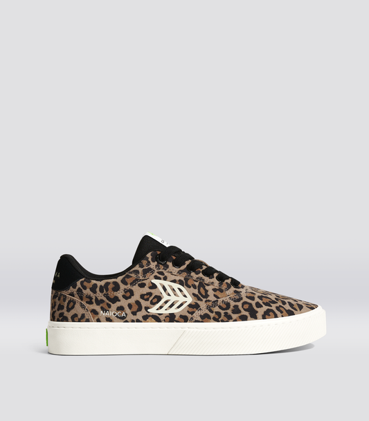 NAIOCA Watermelon Suede Ivory Logo Ruby Wine Sneaker