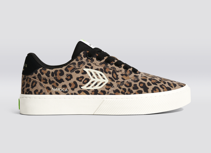 NAIOCA Watermelon Suede Ivory Logo Ruby Wine Sneaker