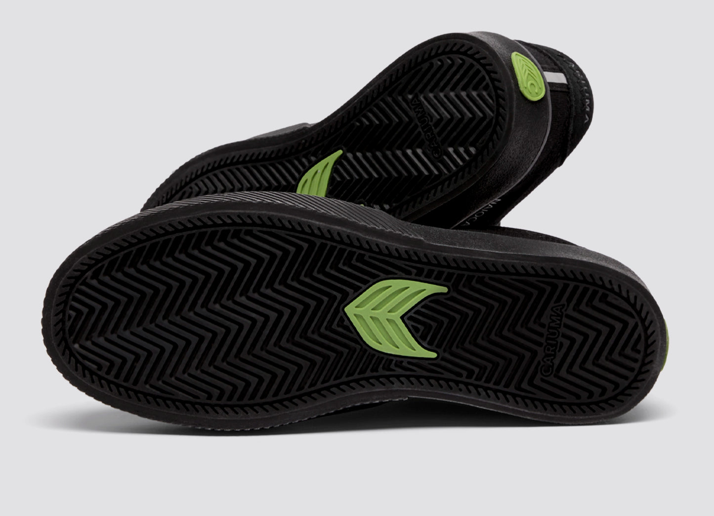 NAIOCA PRO Suede and Canvas Stripe All Black