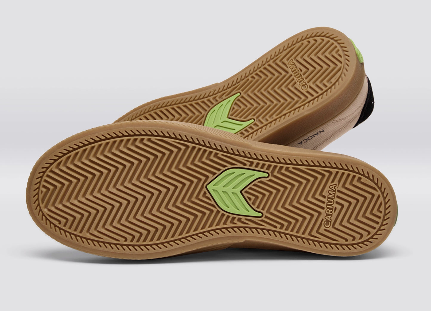 NAIOCA PRO Suede and Canvas Stripe Desert Taupe