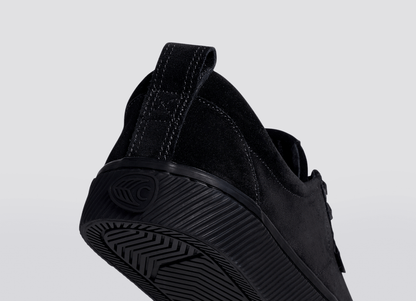 OCA Low All Black Suede Sneaker