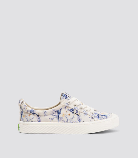 OCA Low Red Bandana Canvas Sneaker