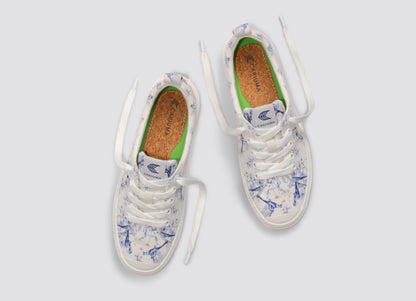 OCA Low Red Bandana Canvas Sneaker