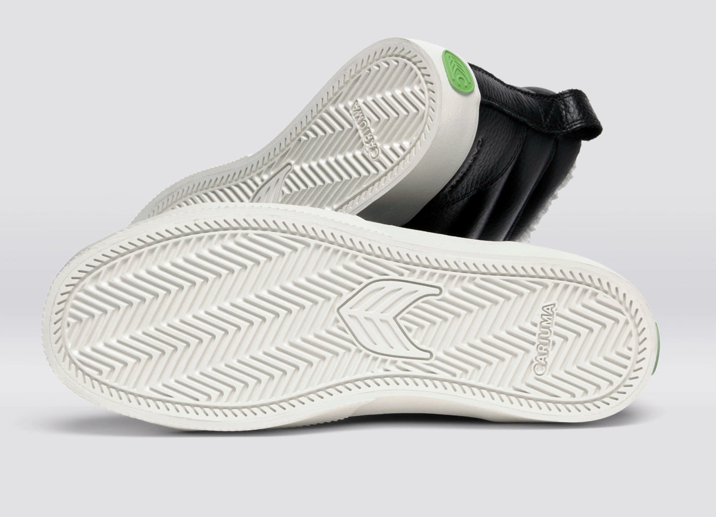 OCA Therma High Black Premium Leather Sneaker