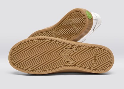 SALVAS White Premium Leather Ice Logo Sneaker