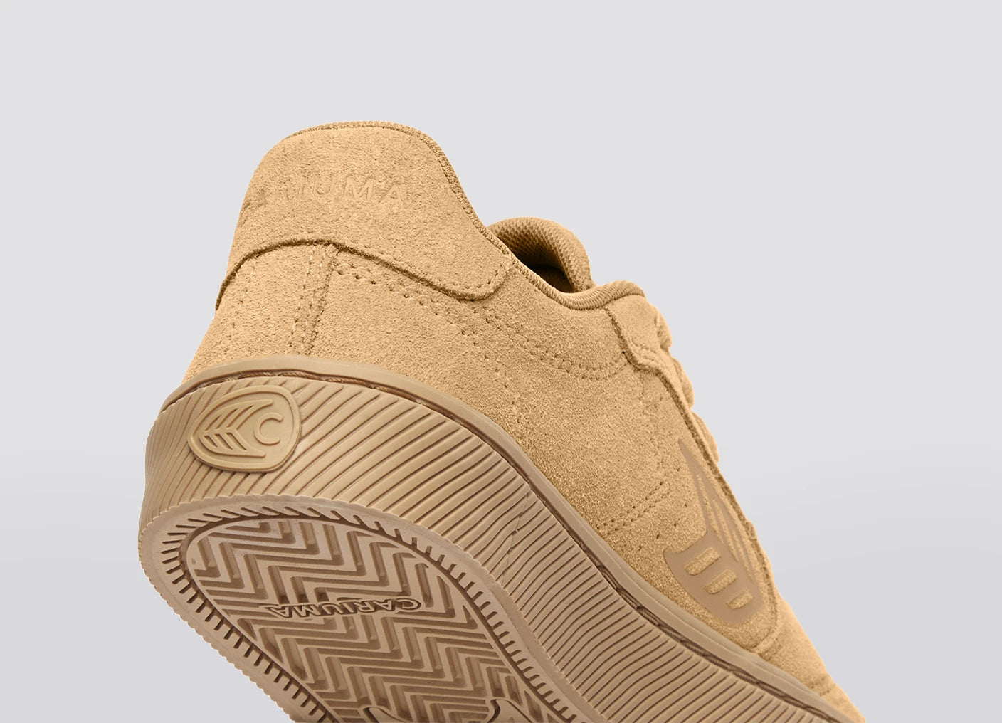 SALVAS All Latte Suede Sneaker