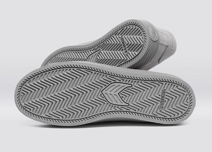 SALVAS All Light Grey Suede Sneaker