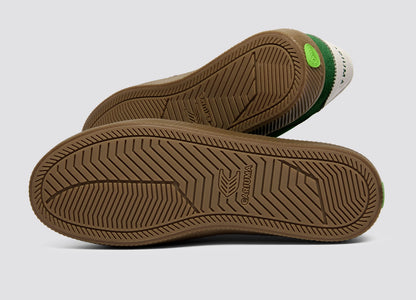 TOCA Gum Green Nylon and Suede Sneaker
