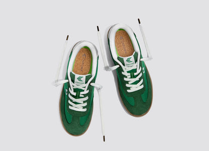 TOCA Gum Green Nylon and Suede Sneaker